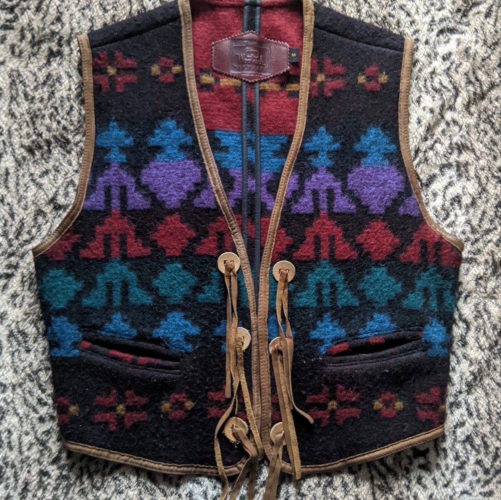 Vintage wool vest - Picture 4 of 7